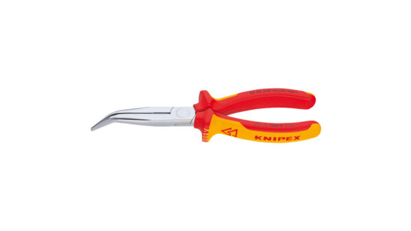 Knipex VDE-Flachrundzange 40° gebogen, 200 mm